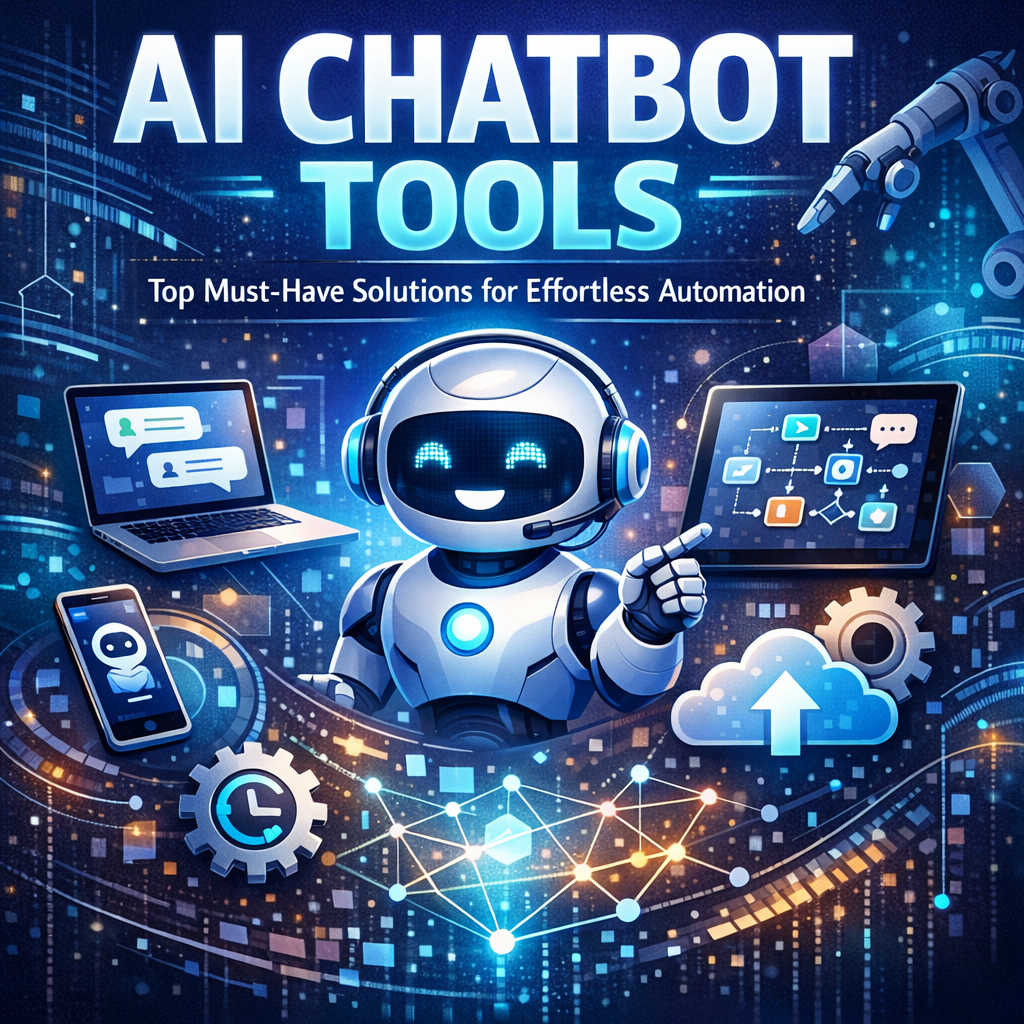 Illustration of AI Chatbot Tools: Top Must-Have Solutions for Effortless Automation