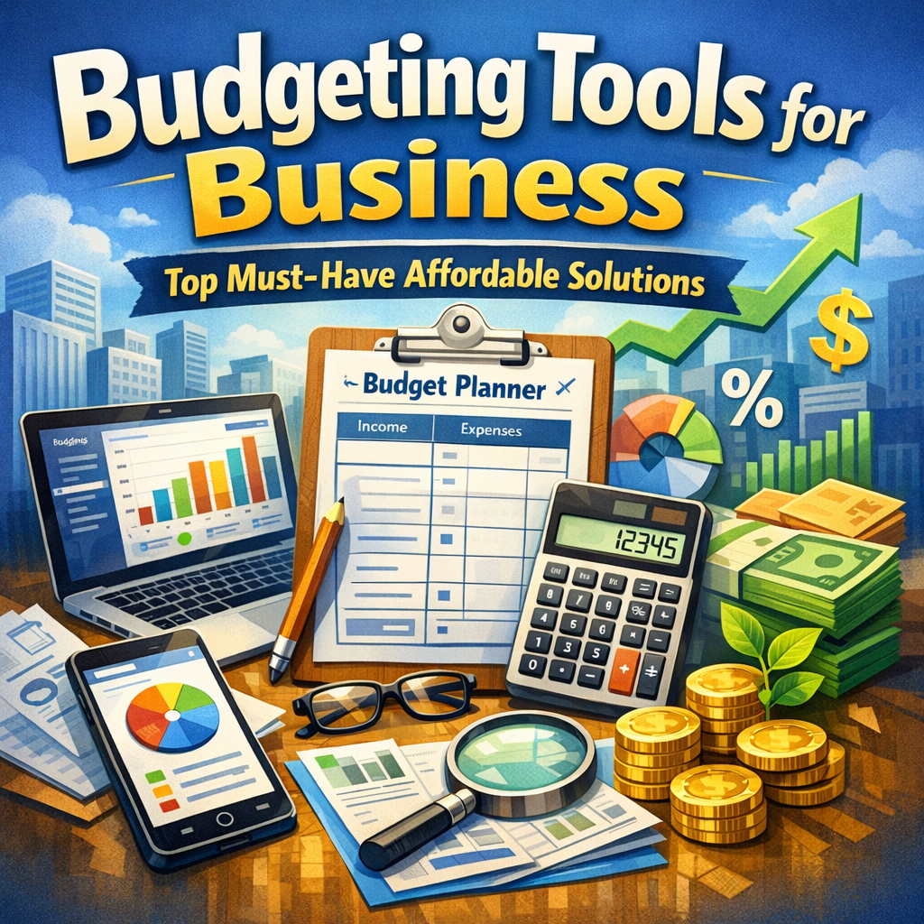 Illustration of Budgeting Tools for Business: Top Must-Have Affordable Solutions