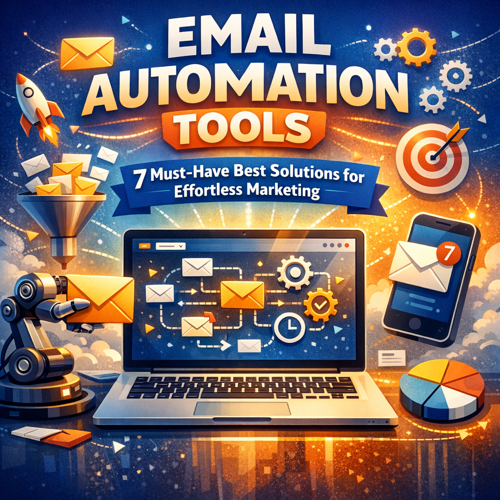 Illustration of Email Automation Tools: 7 Must-Have Best Solutions for Effortless Marketing