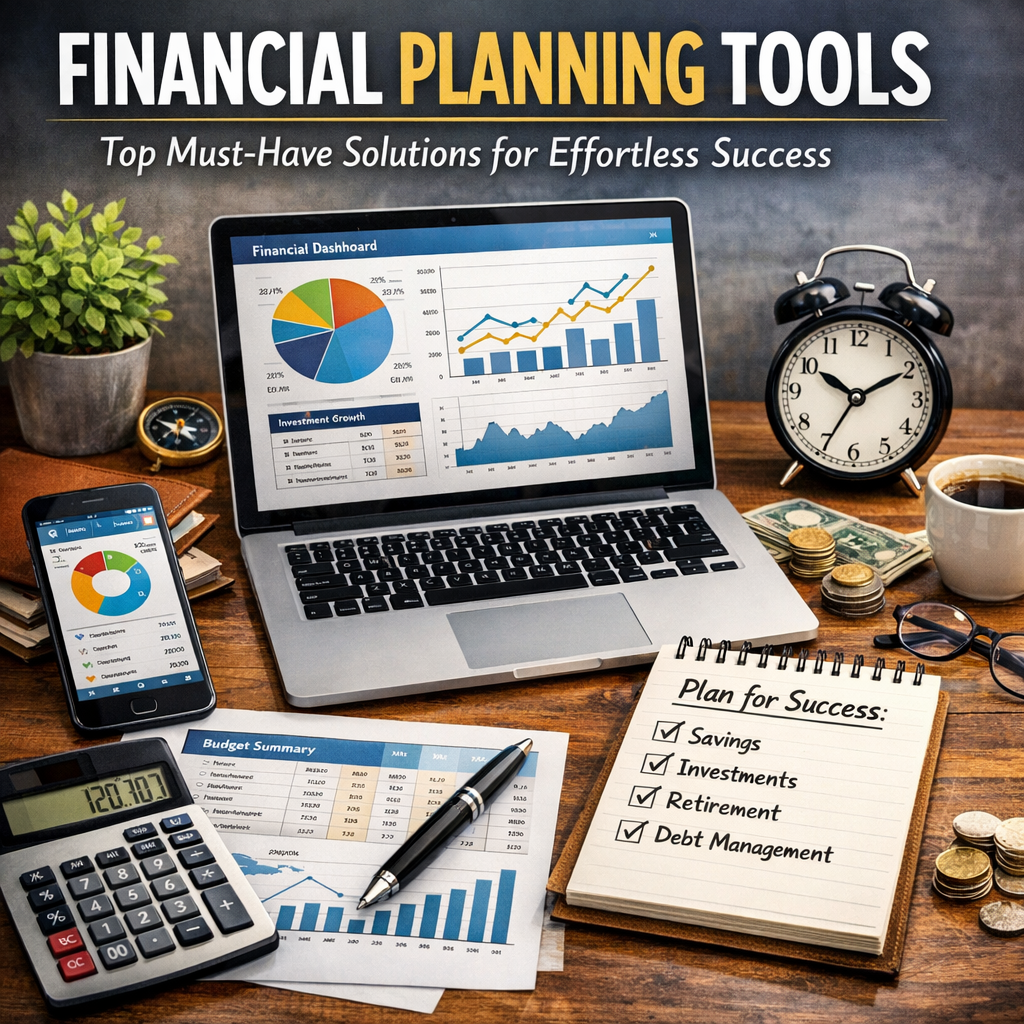 Illustration of Financial Planning Tools: Top Must-Have Solutions for Effortless Success