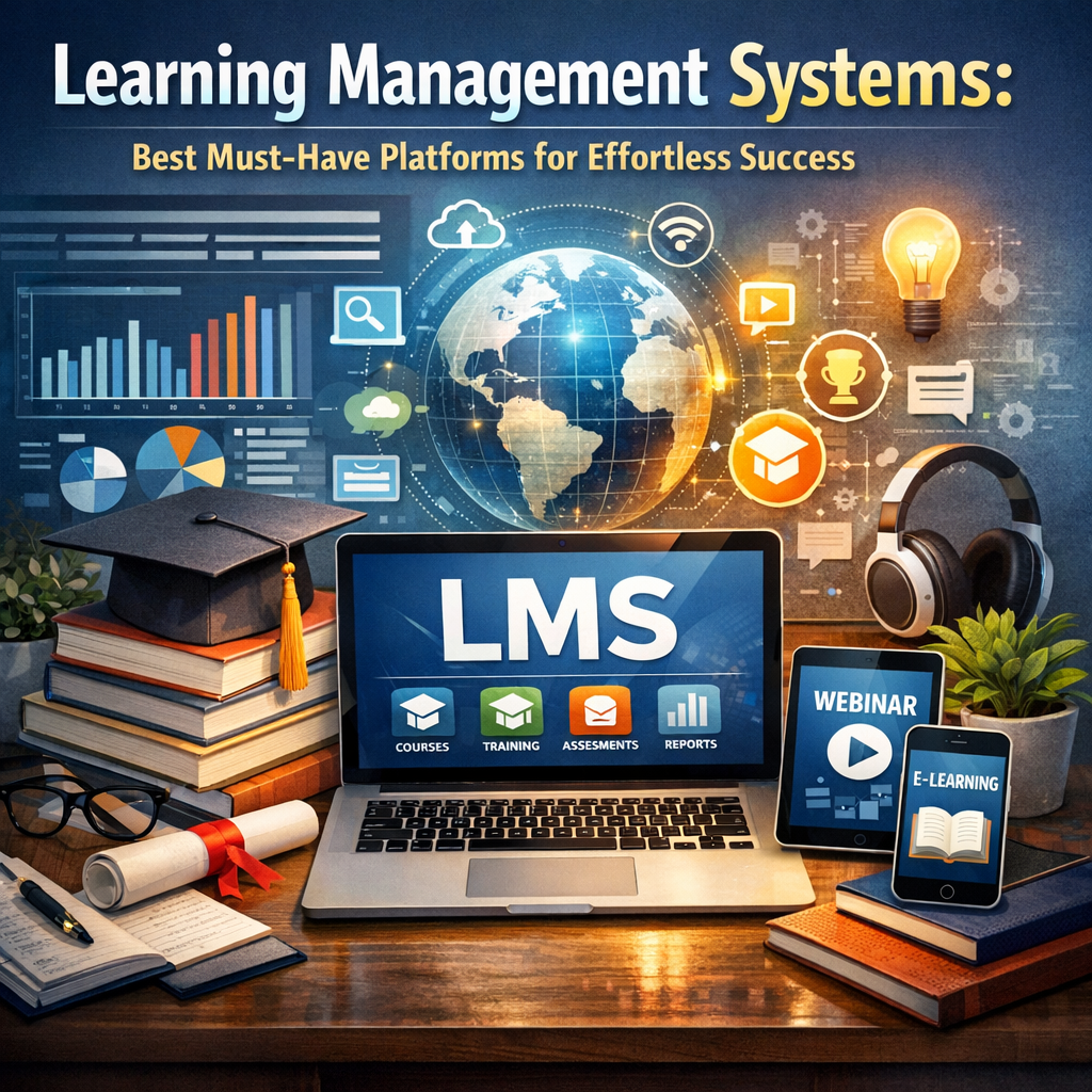 Illustration of Learning Management Systems: Best Must-Have Platforms for Effortless Success